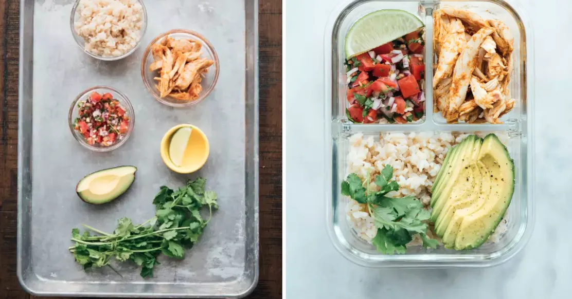 Digital meal planning tools overview on a tablet